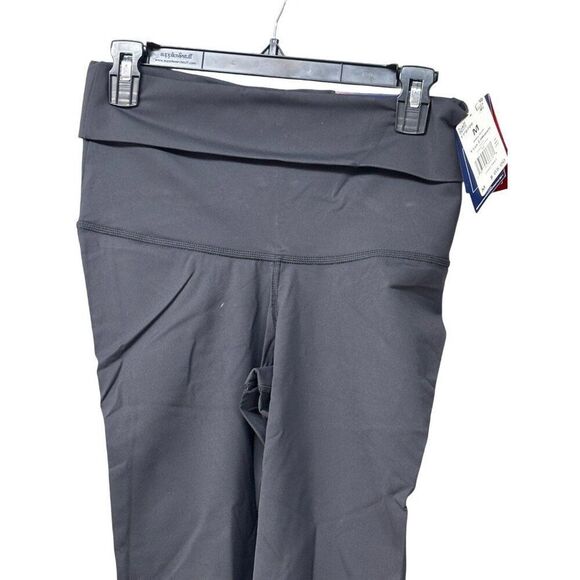 Reebok Womens Lux 2.0 Maternity Studio Tights Leggings, Black - Picture 4 of 13